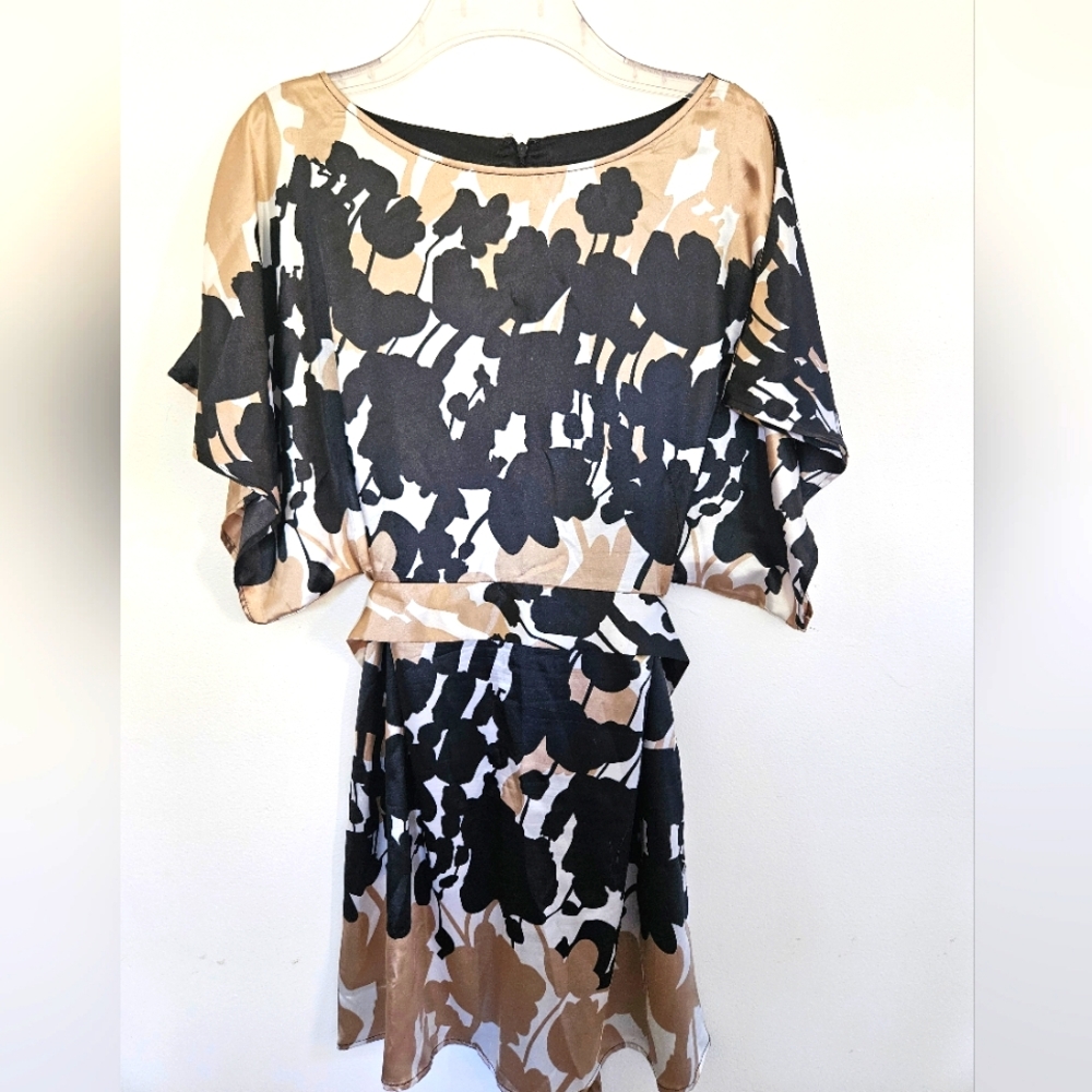 BCBG Satin Tunic Dress